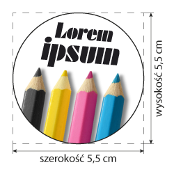 Przykładowa naklejka
